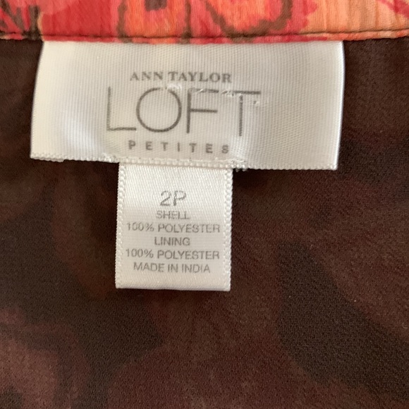 Ann Taylor Loft Size 2P Top - Picture 2 of 5